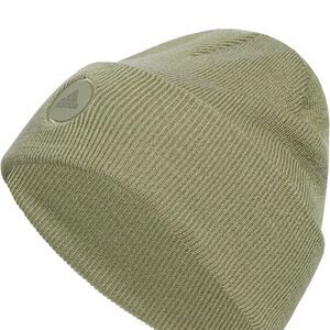 Adidas Women's Tall Fit Knit Beanie Hat Olive Green NWT